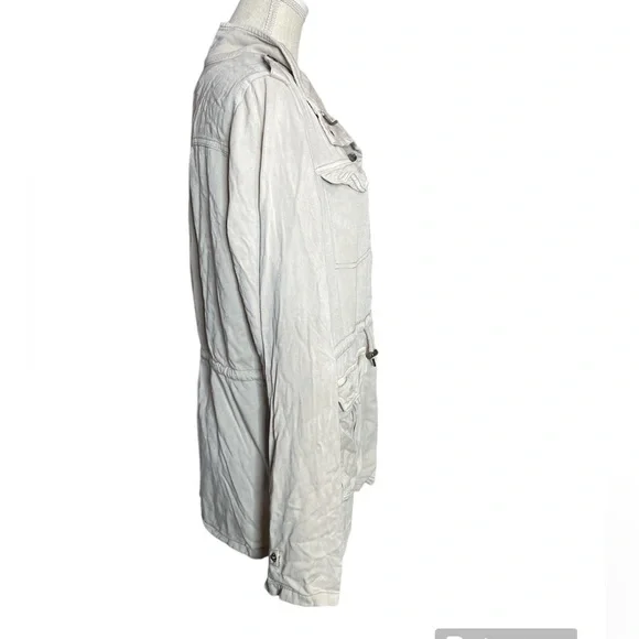 Maurice’s 100% Rayon Zip & Snap Front Jacket - Picture 2 of 7